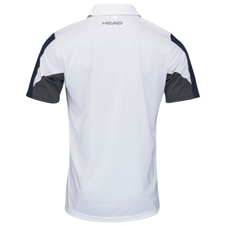 Head Club 22 Tech Polo White / Dress Blue
